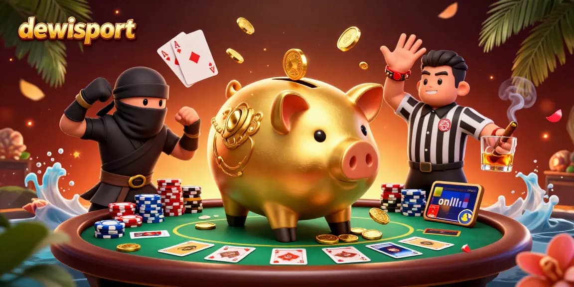 Experience dewisport action with a dynamic 3D casino scene full of excitement and color.