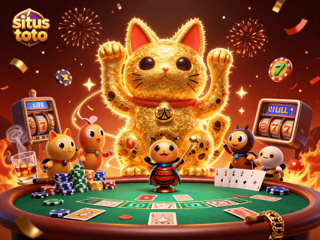 Menangkan situs toto dengan koleksi simbol kasino yang meriah dan menarik.