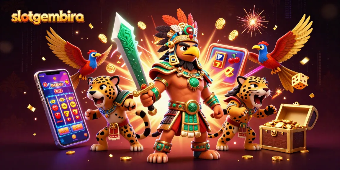 Permainan slotgembira yang menarik dengan jackpot melimpah, simbol keberuntungan, dan aksi kasino yang seru.