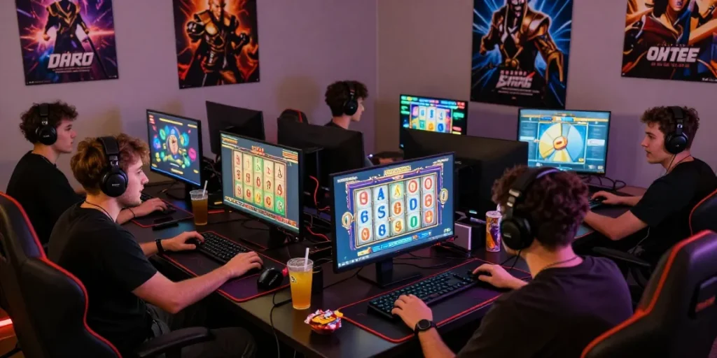 Nagahitam303 Slot gaming community immersed in thrilling multiplayer experience