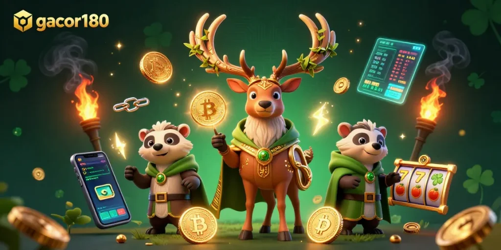 Raih kemenangan di gacor180 dengan simbol slot yang menarik dan karakter unik di kasino virtual.